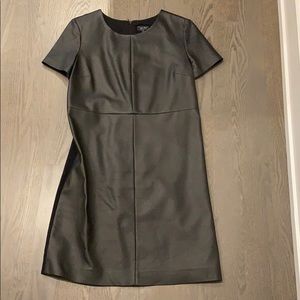 Vegan leather dress